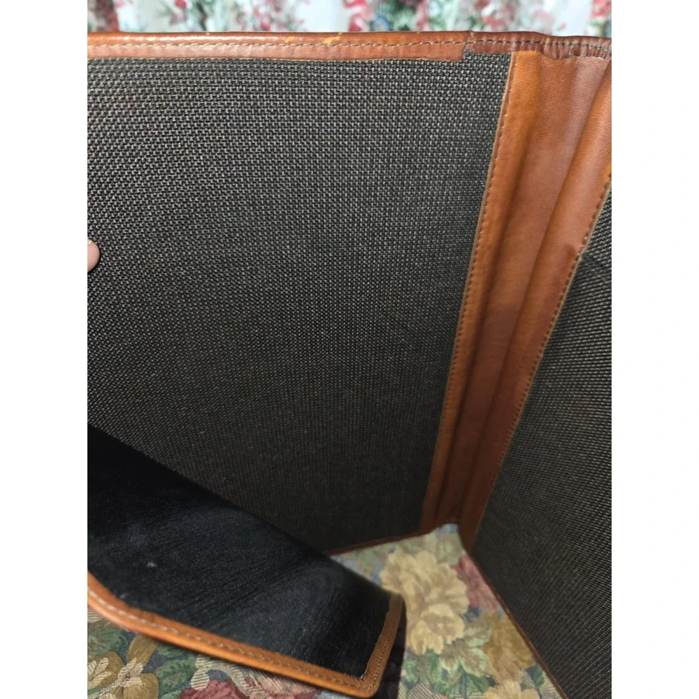 Vintage Franklin Covey Riverwood Leather Executive Portfolio 8.5x11 Monarch USA